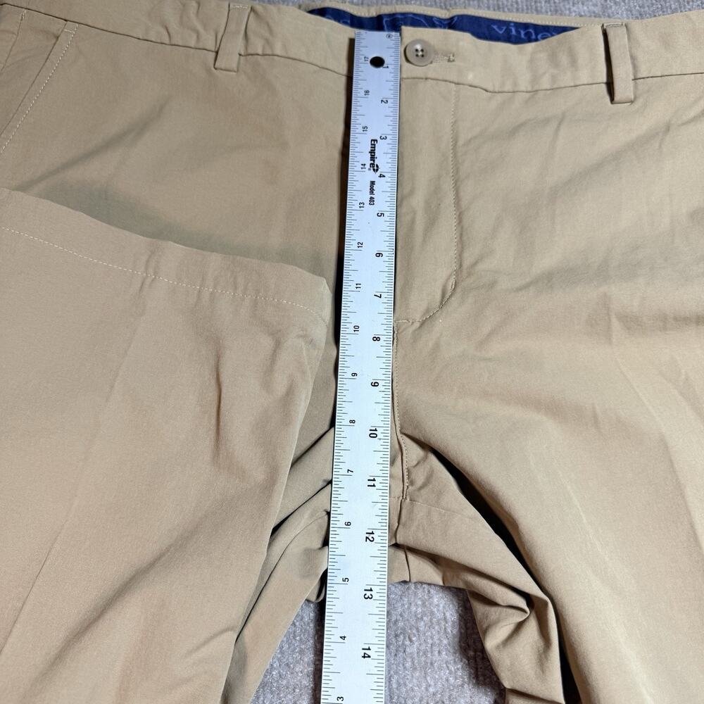 Vineyard Vines 40x32 Performance Pants‎ Men's Khaki 1P001094 Stretch Chino - Picture 7 of 16